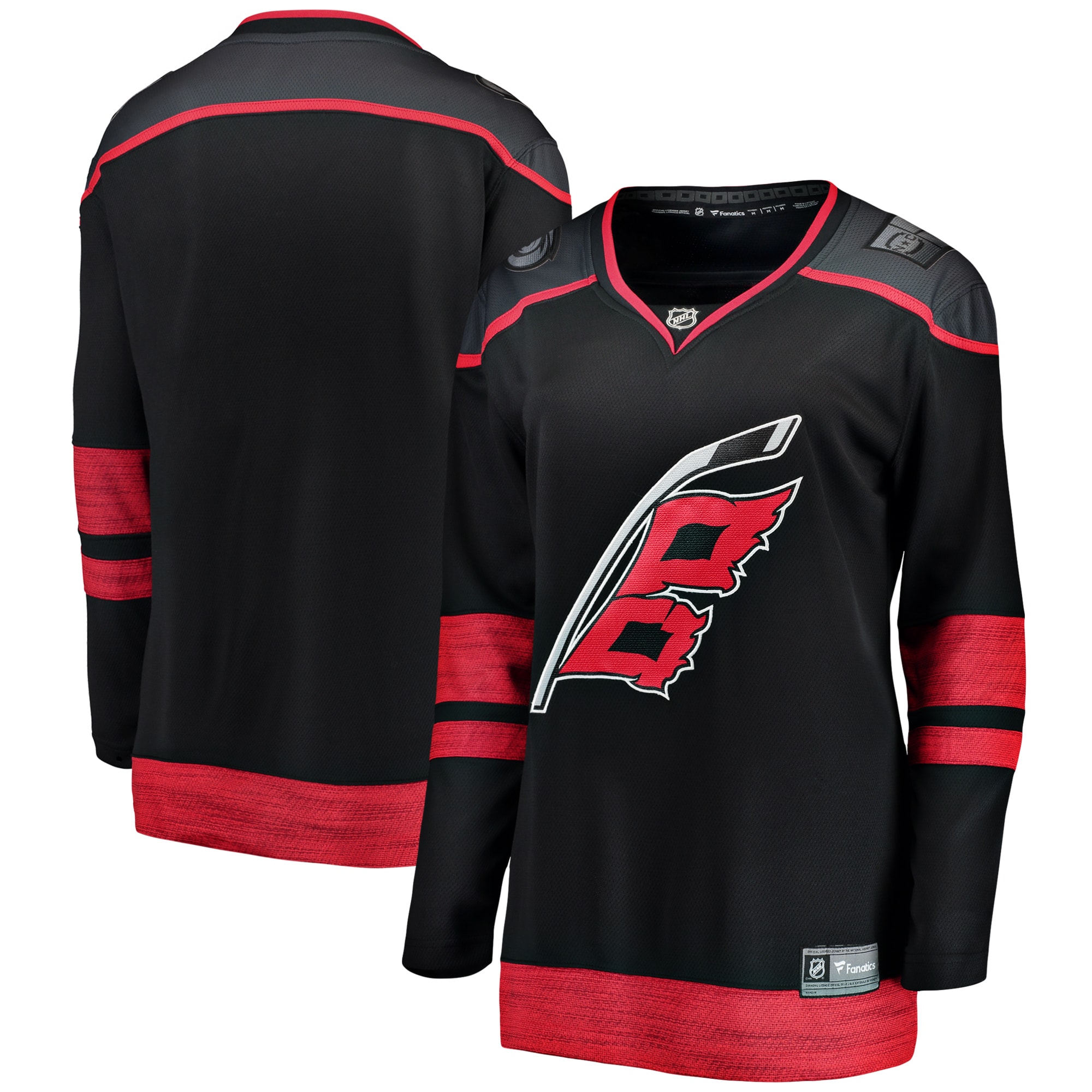 Carolina Hurricanes Home NHL Jersey - Black | ProGear Kits
