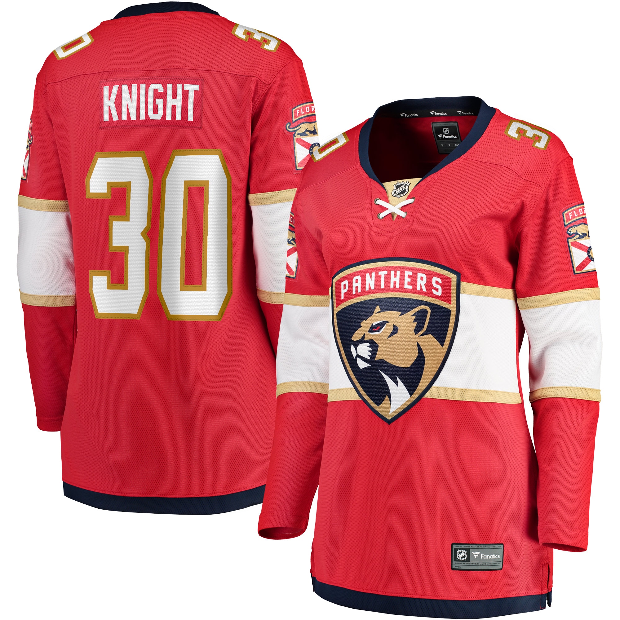 Spencer Knight Florida Panthers Home NHL Jersey - Red | ProGear Kits
