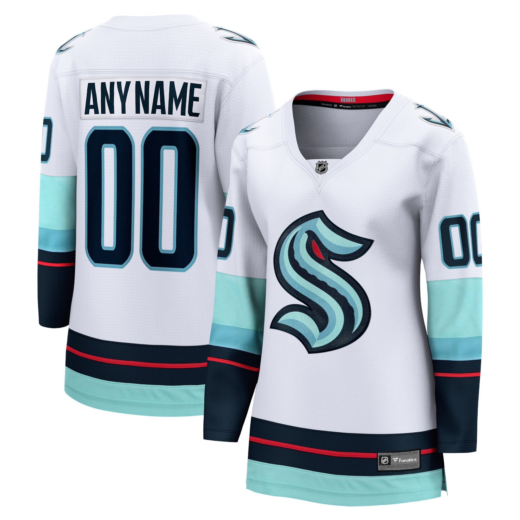 Seattle Kraken Away NHL Jersey - White | ProGear Kits