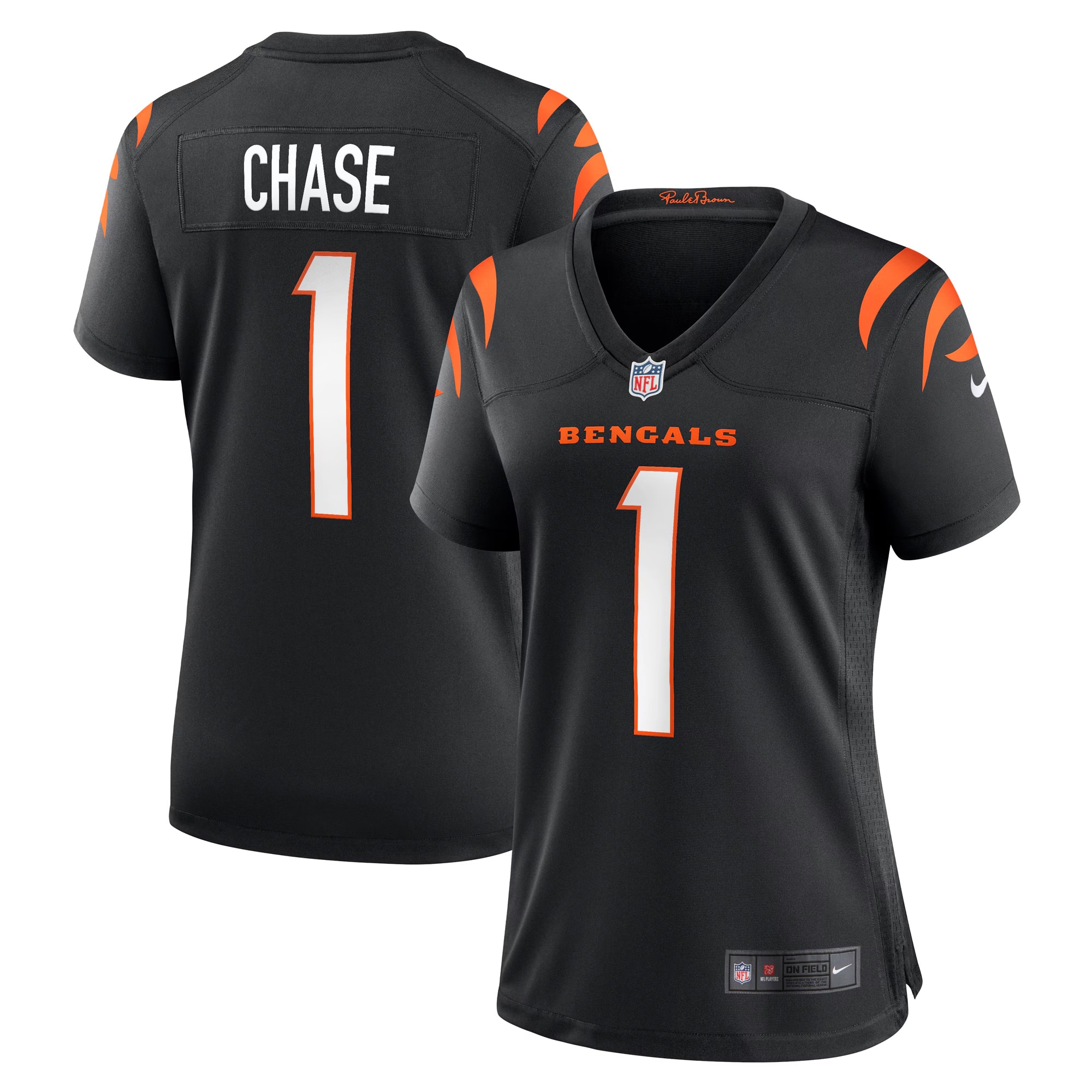 Ja'Marr Chase #1 Cincinnati Bengals NFL Jersey - Black | ProGear Kits