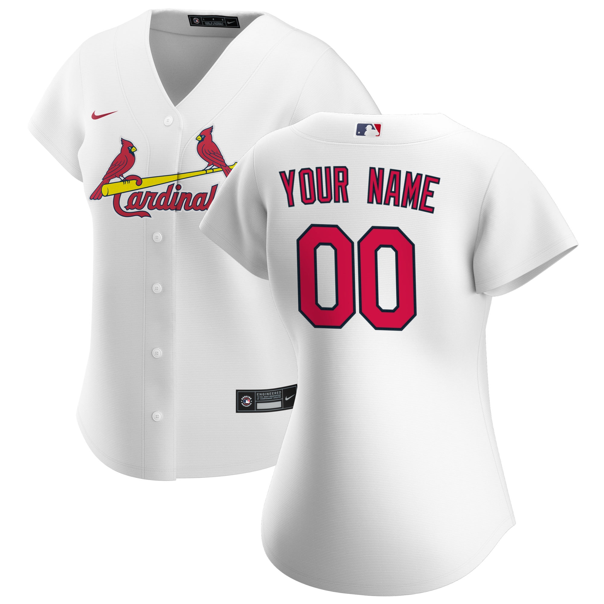 St. Louis Cardinals Home MLB Jersey - White | ProGear Kits