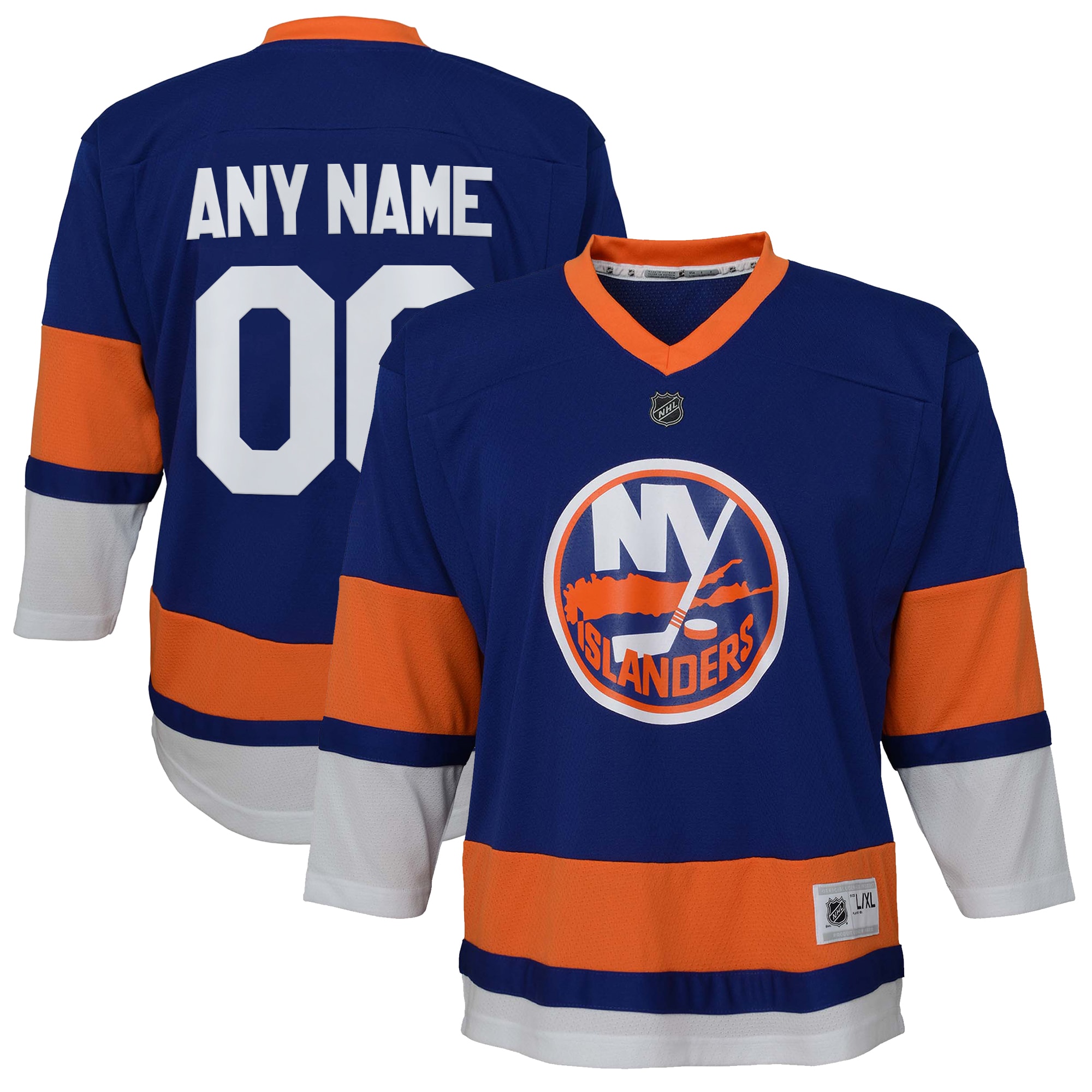 New York Islanders Home Replica Custom Jersey - Royal | ProGear Kits