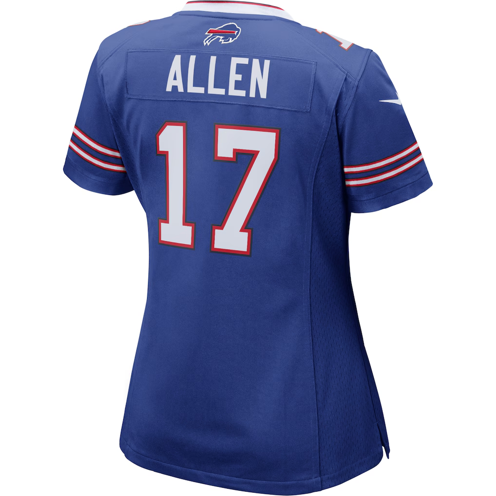 Buffalo Bills Josh Allen Royal Blue Team Game Jersey | Lightweight Fan Gear