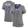 Buffalo Bills Josh Allen Gray Nickel City Game Jersey | Lightweight Fan Gear