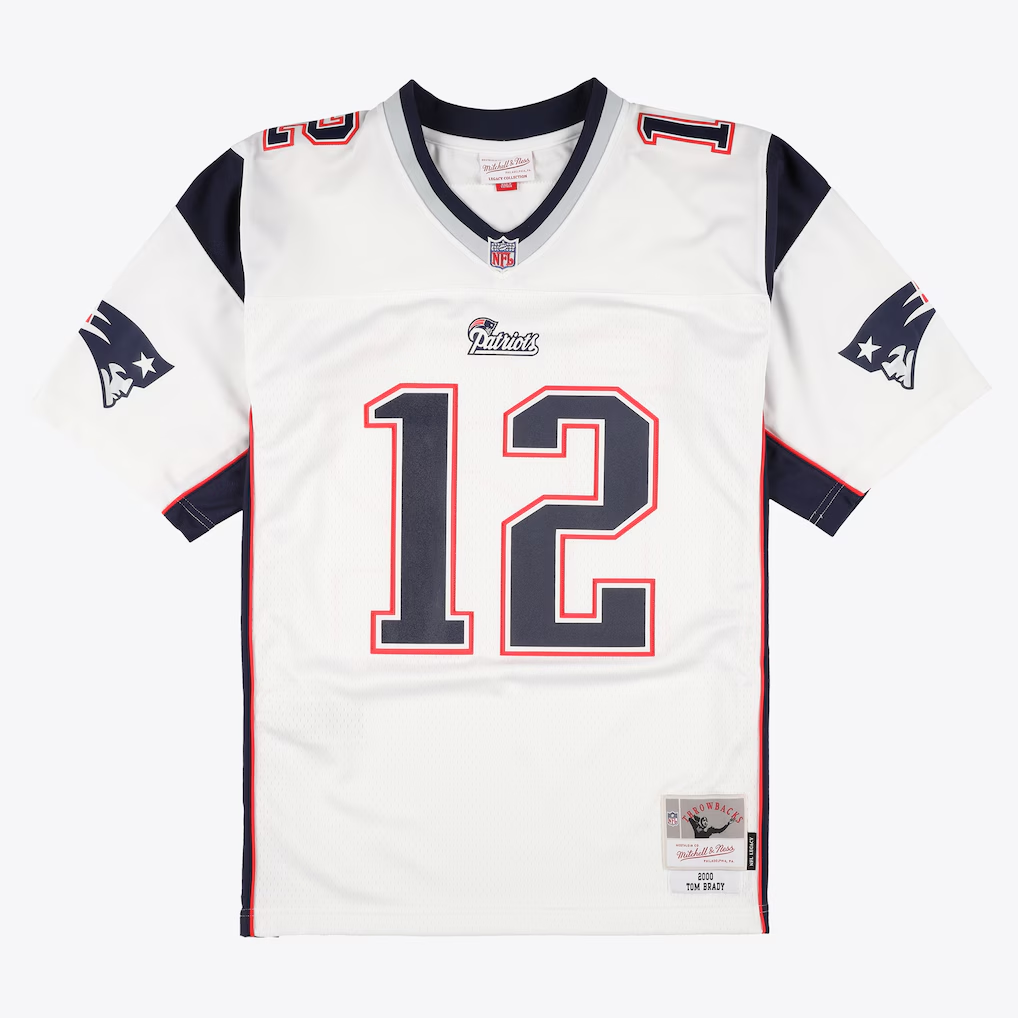 New England Patriots Tom Brady Legacy Replica Jersey | Stitched Twill Appliques