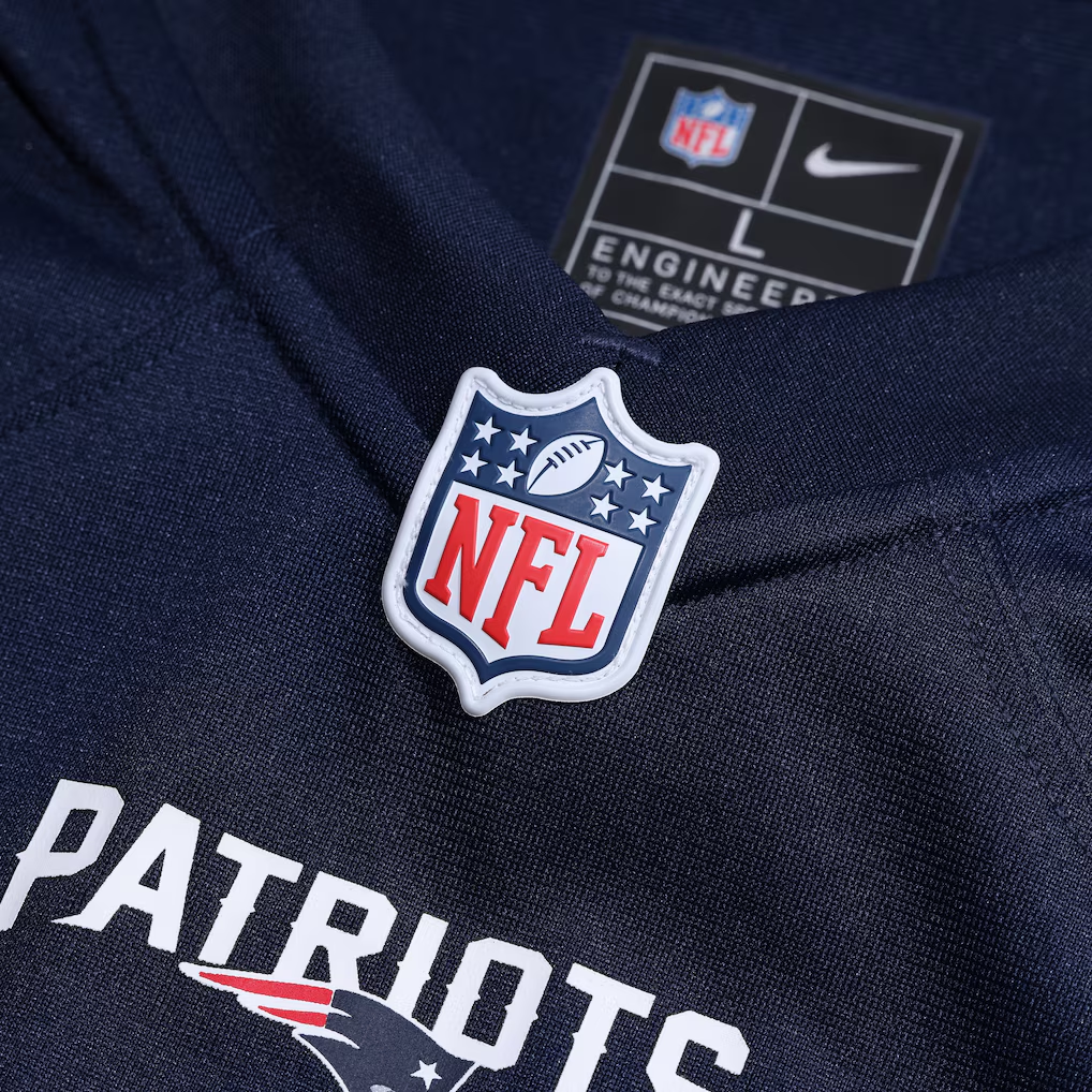 New England Patriots Hunter Henry Navy Team Game Jersey | Lightweight Fan Gear