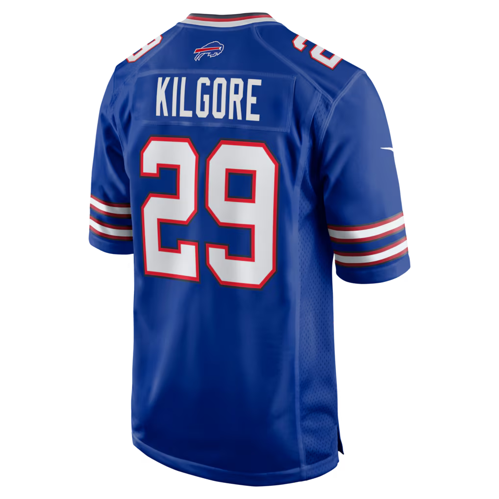 Jalon Kilgore Buffalo Bills Game Jersey - Royal Blue NFL Shirt