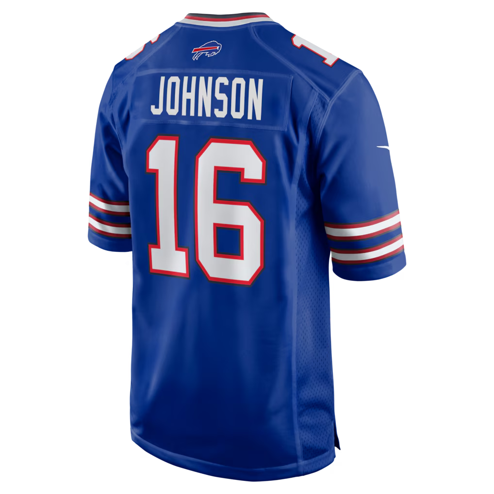 Xavier Johnson Buffalo Bills Game Jersey - Royal Blue NFL Fan Apparel