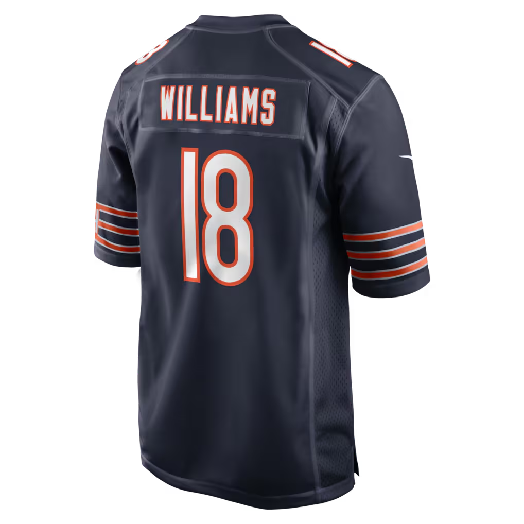 Caleb Williams Jersey Back