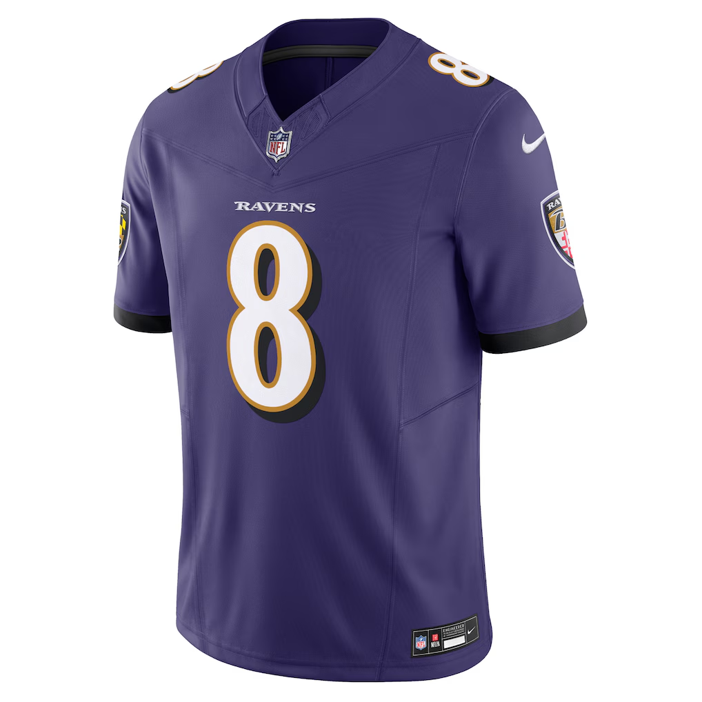 Lamar Jackson Jersey Front