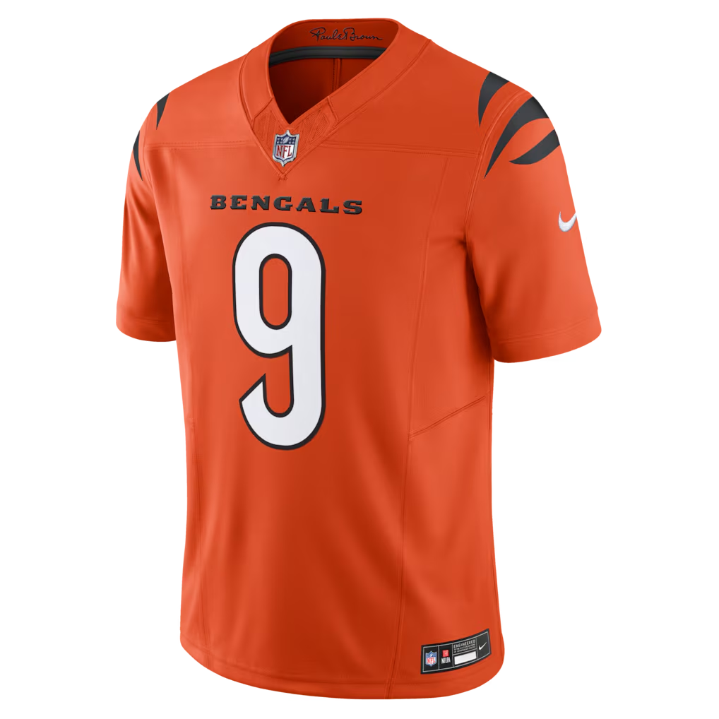 Joe Burrow Jersey Front