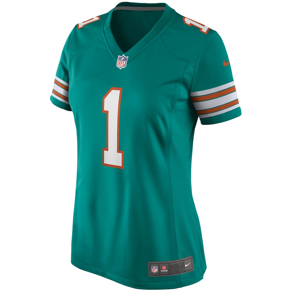 Tua Tagovailoa Miami Dolphins Women's 2025 Rivalries Collection Game Jersey - Pitch Blue