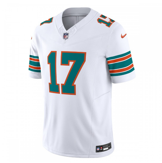 Jaylen Waddle Miami Dolphins Vapor F.U.S.E. Limited Jersey - White