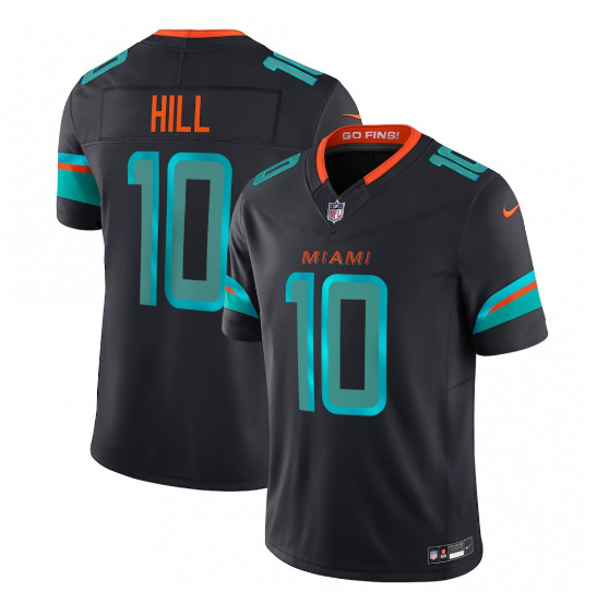 Tyreek Hill Miami Dolphins 2025 Rivalries Collection Limited Jersey - Pitch Blue