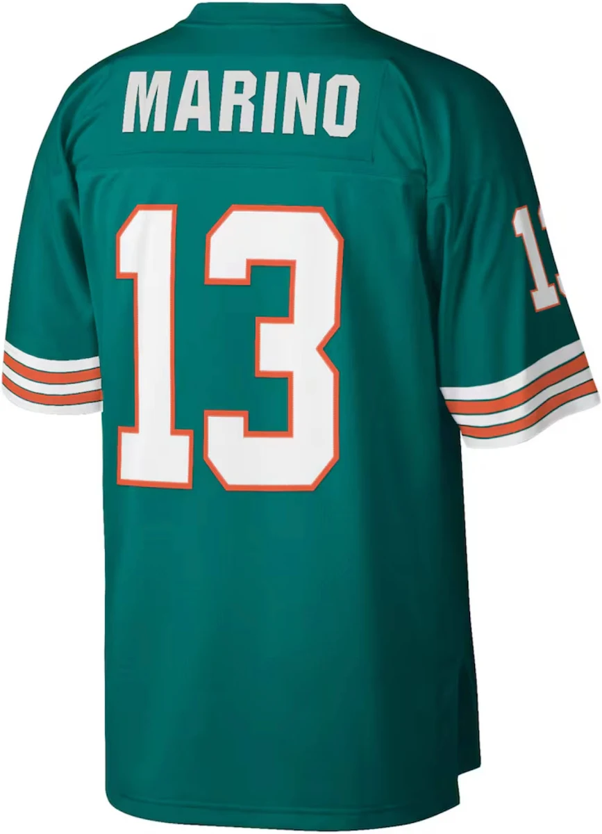 Dan Marino Miami Dolphins Retired Player Jersey - Aqua