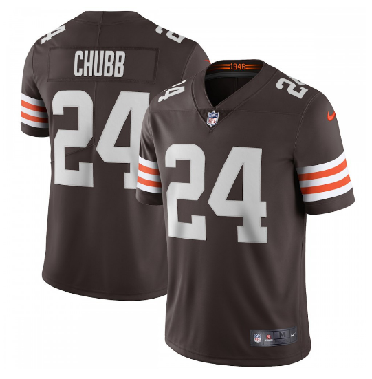 Nick Chubb Cleveland Browns Vapor Limited Jersey - Brown
