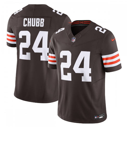 Nick Chubb Cleveland Browns Vapor F.U.S.E. Limited Jersey - Brown