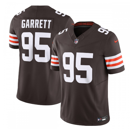 Myles Garrett Cleveland Browns Vapor F.U.S.E. Limited Jersey - Brown