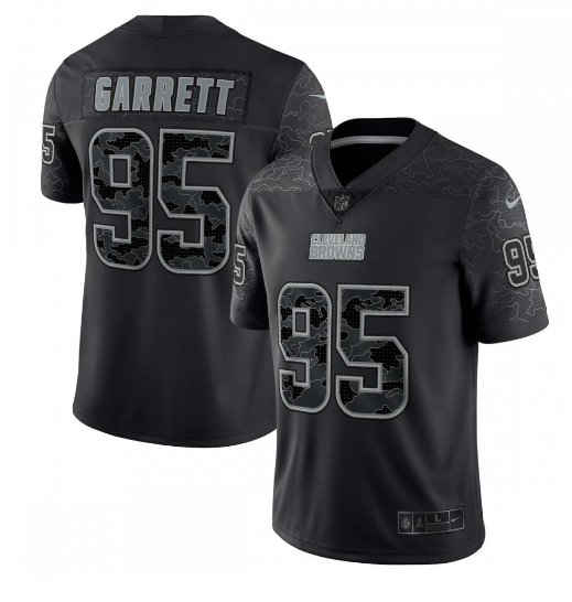 Myles Garrett Cleveland Browns RFLCTV Limited Jersey - Black