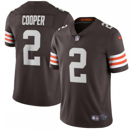 Amari Cooper Cleveland Browns Men's Vapor Limited Jersey - Brown