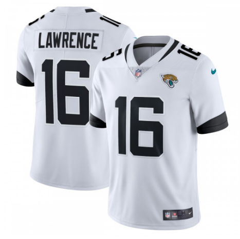 Trevor Lawrence Jacksonville Jaguars Vapor Limited Jersey - White