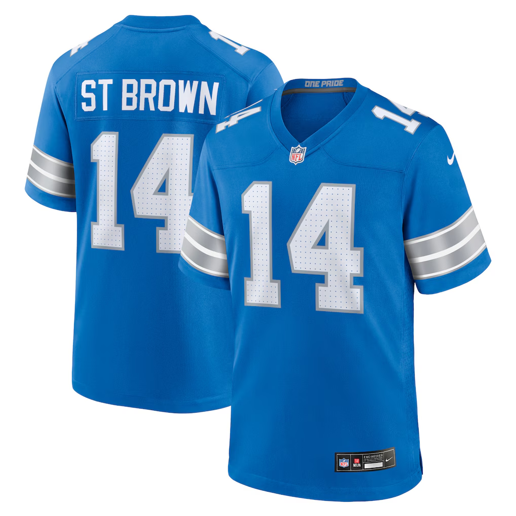 Amon-Ra St. Brown Detroit Lions Vapor F.U.S.E. Limited Jersey - Blue