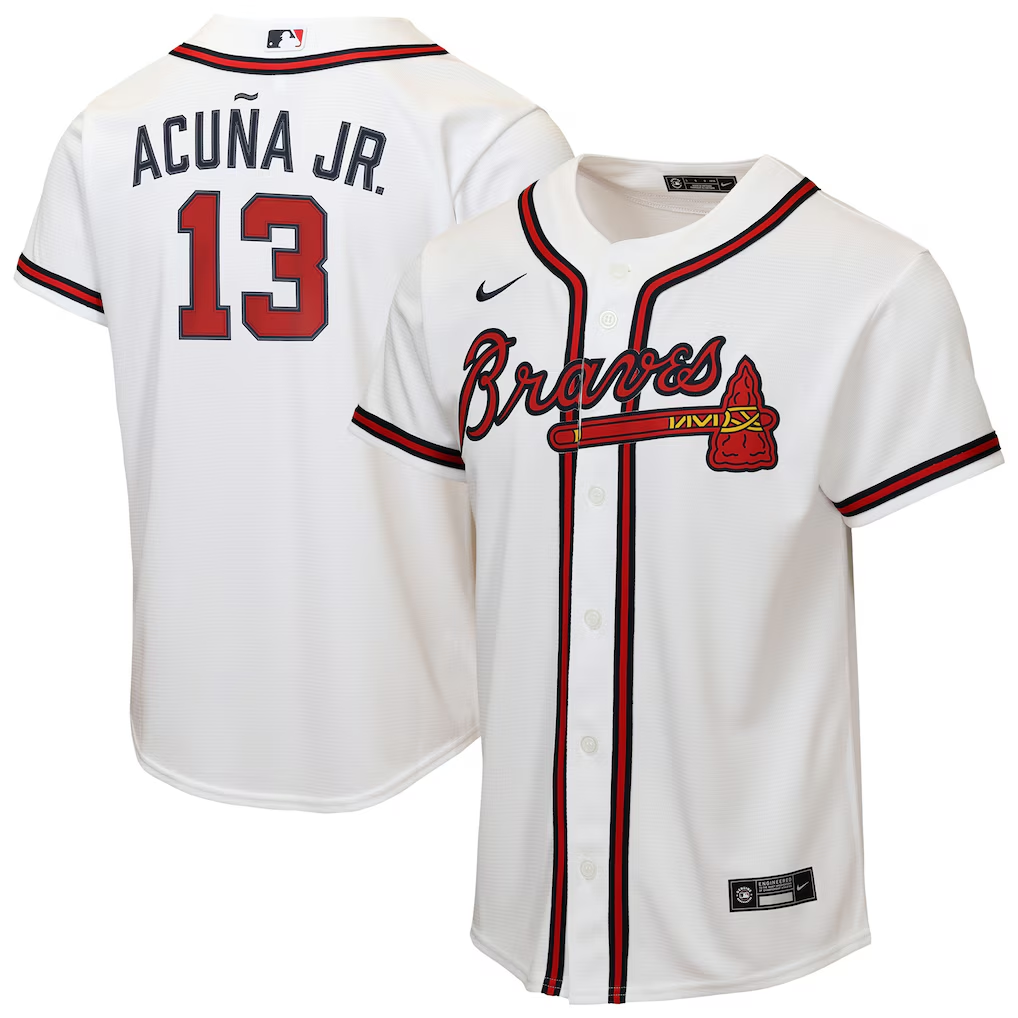 Ronald Acuña Jr. Atlanta Braves Home Limited Player Jersey - White