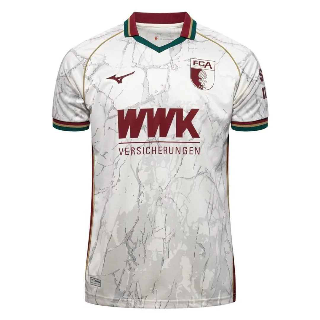 FC Augsburg 2026/27 Home  Jersey - Clean White Soccer Shirt