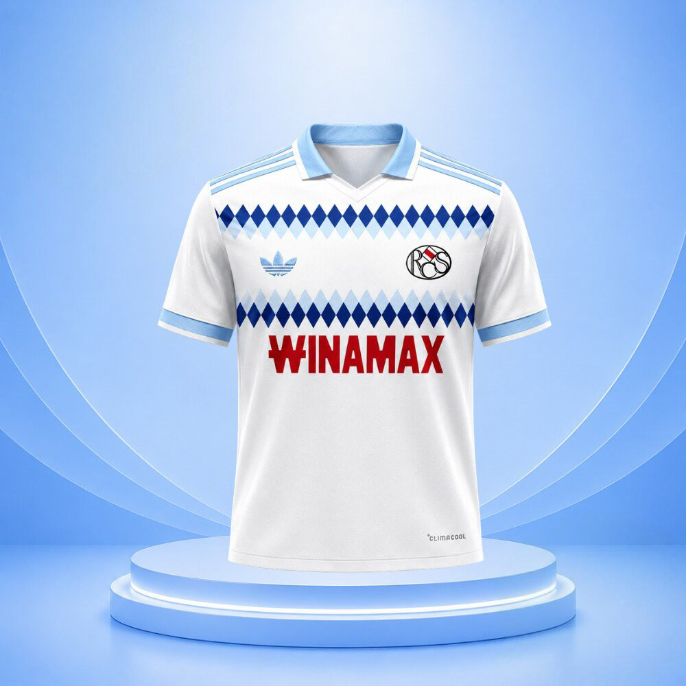 RC Strasbourg 2026/27 Away Unisex Jersey - Blue Soccer Shirt