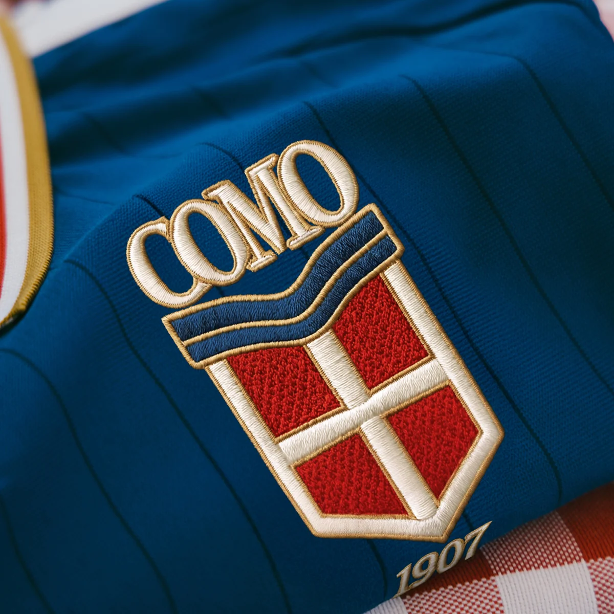 Como 1907 2026/27 Home Men Jersey - Lake Blue Soccer Shirt