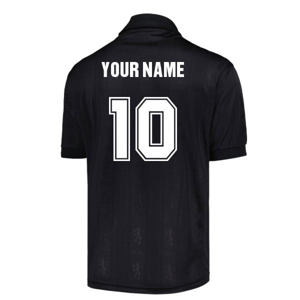Aston Villa 1996 Black Out Retro Shirt (Your Name)