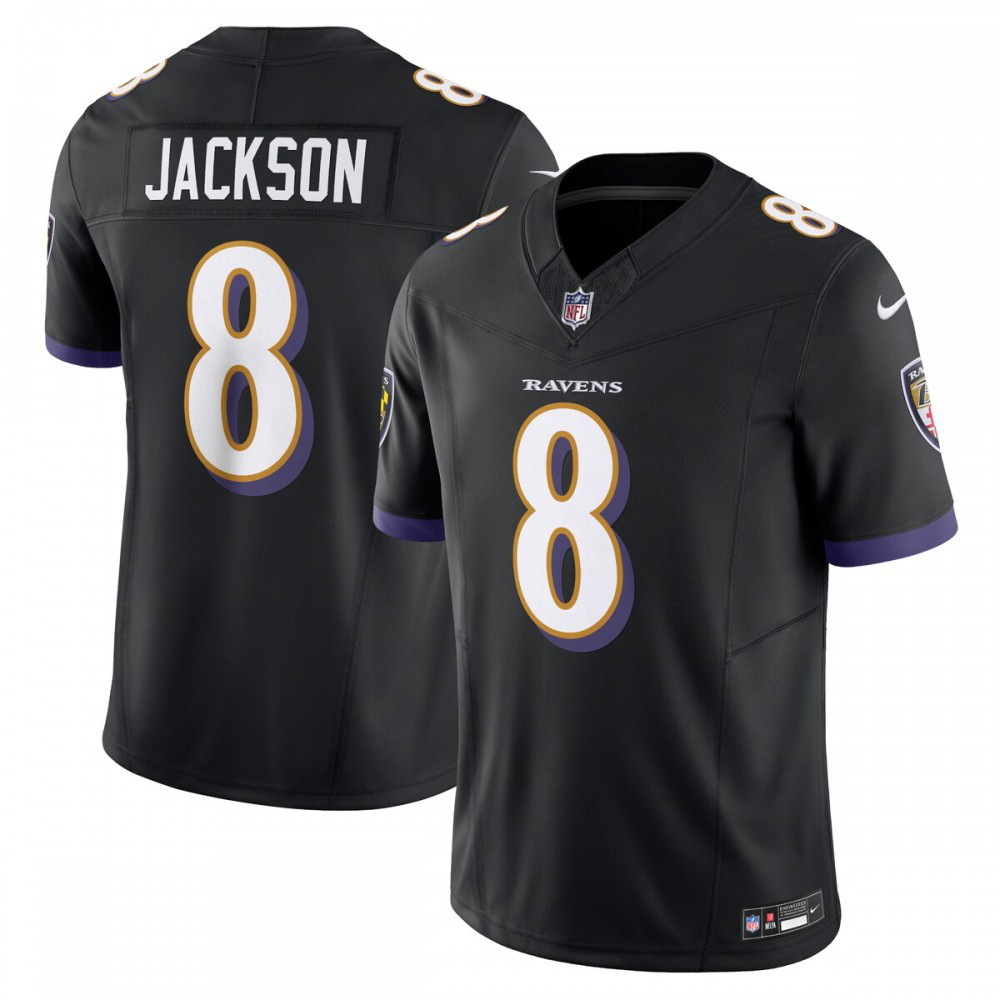 Lamar Jackson Baltimore Ravens Vapor F.U.S.E. Limited Alternate Jersey - Black