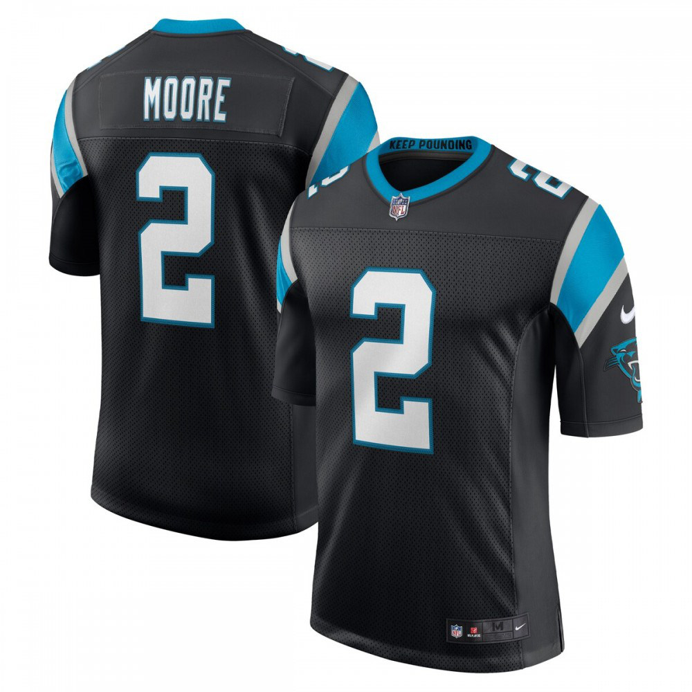 D.J. Moore Carolina Panthers Vapor F.U.S.E. Limited Jersey - Black