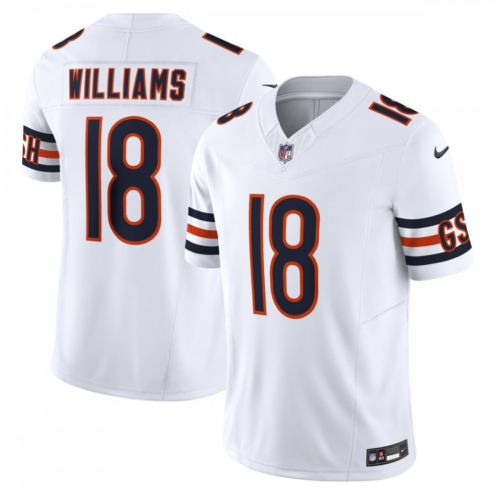 Caleb Williams Chicago Bears Vapor F.U.S.E. Limited Jersey - White