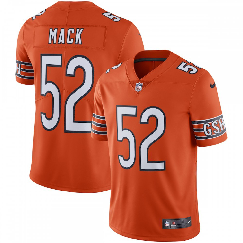 Khalil Mack Chicago Bears Vapor Limited Jersey - Orange