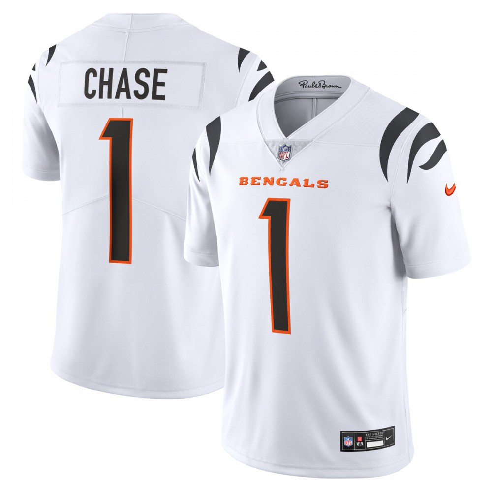 Ja'Marr Chase Cincinnati Bengals Vapor F.U.S.E. Limited Jersey - White