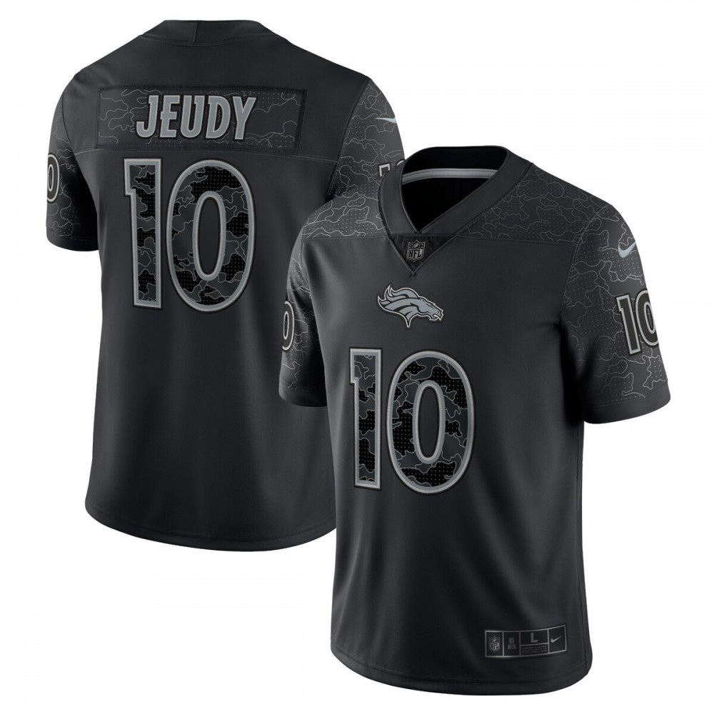 Jerry Jeudy Denver Broncos RFLCTV Limited Jersey - Black