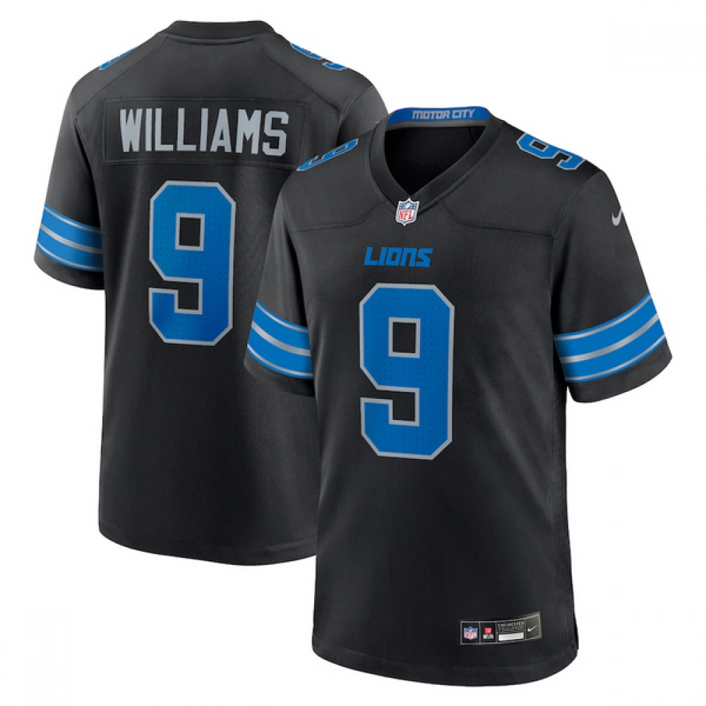 Jameson Williams Detroit Lions 2nd Alternate Vapor F.U.S.E. Limited Jersey - Black