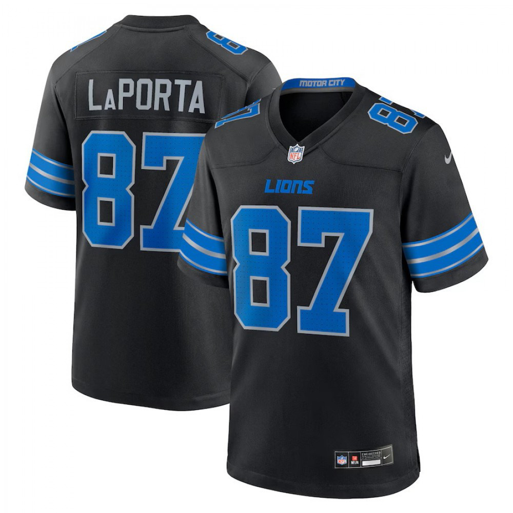 Sam LaPorta Detroit Lions 2nd Alternate Vapor F.U.S.E. Limited Jersey - Black