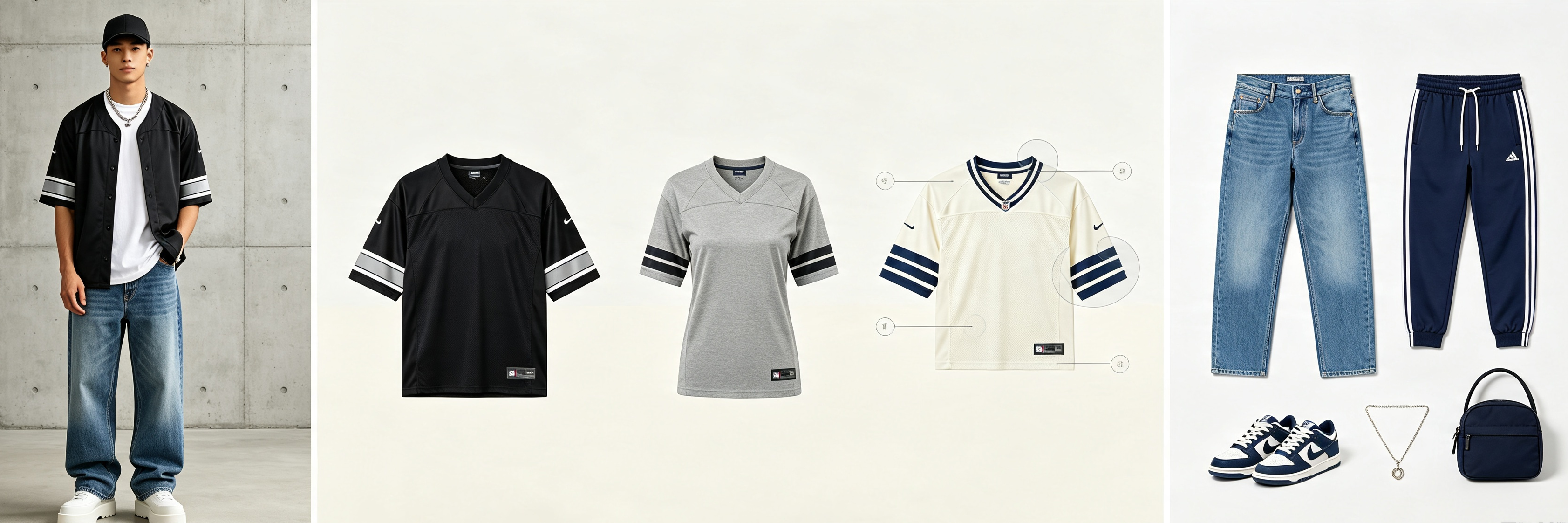 How to Style an NFL Jersey for a Streetwear Outfit 