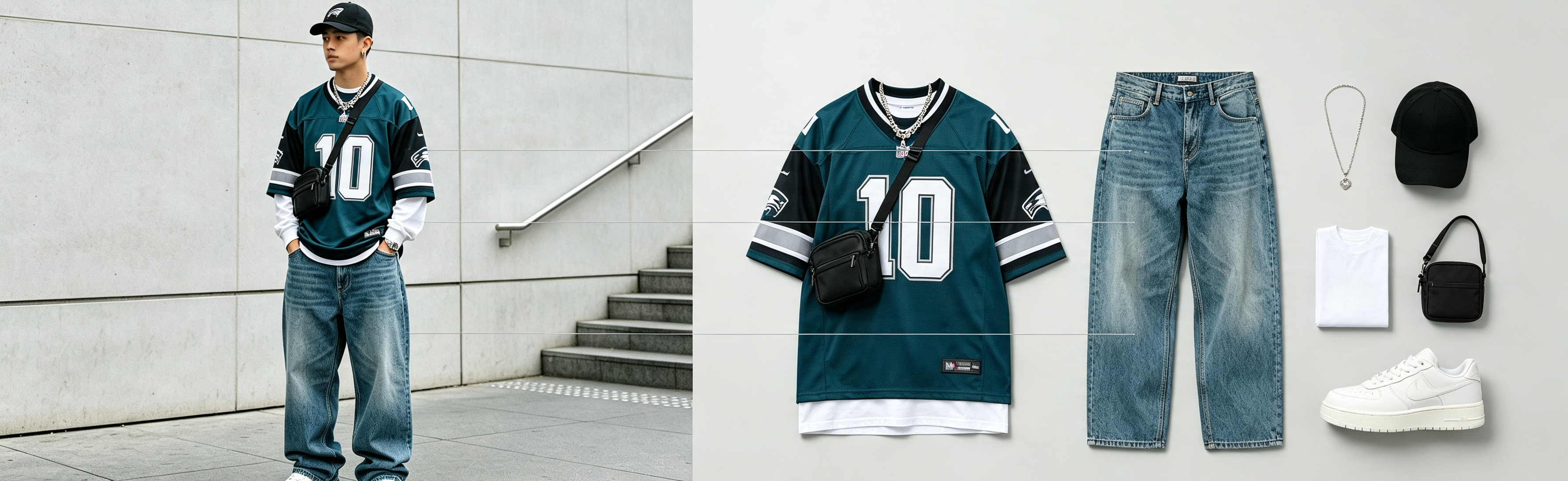 How to Style an NFL Jersey for a Streetwear Outfit