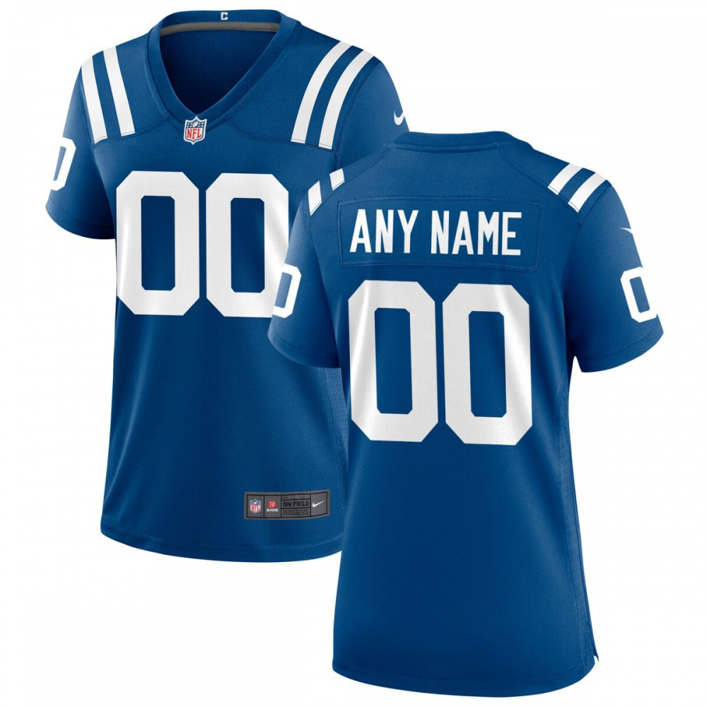 Indianapolis Colts Custom Game Jersey - Royal