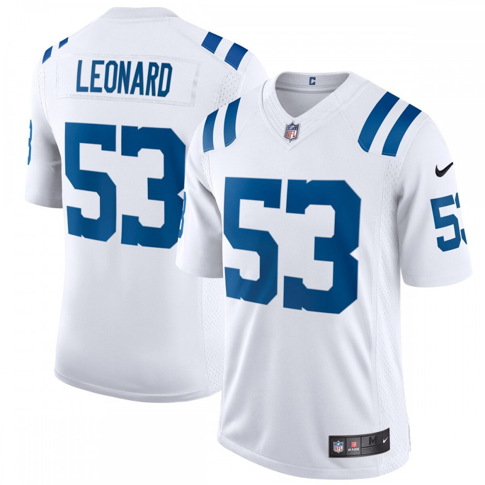 Shaquille Leonard Indianapolis Colts Vapor F.U.S.E. Limited Jersey - White