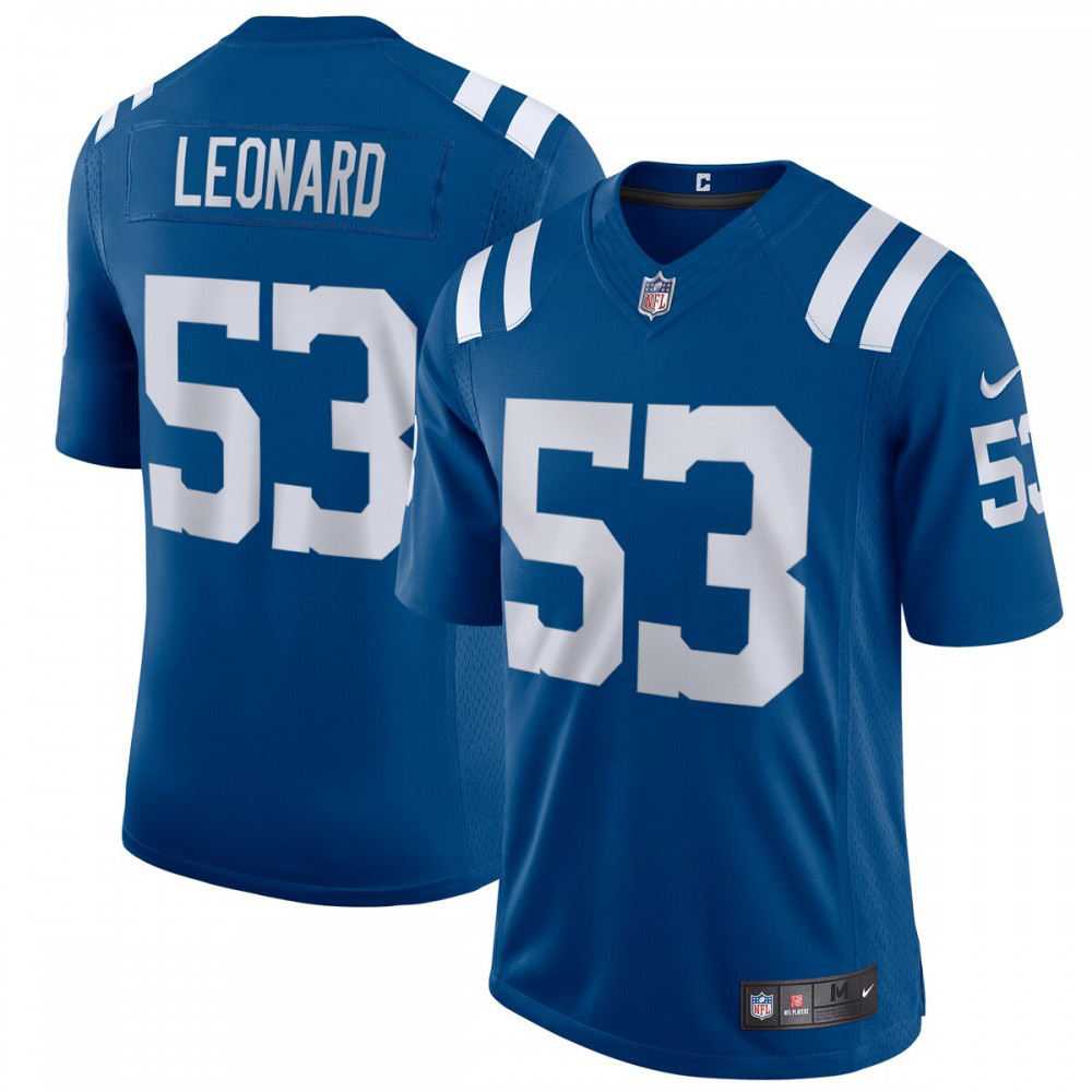 Shaquille Leonard Indianapolis Colts Vapor F.U.S.E. Limited Jersey - Royal