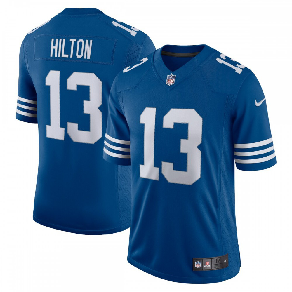 Men's T.Y. Hilton Royal Indianapolis Colts Alternate Vapor Limited Jersey