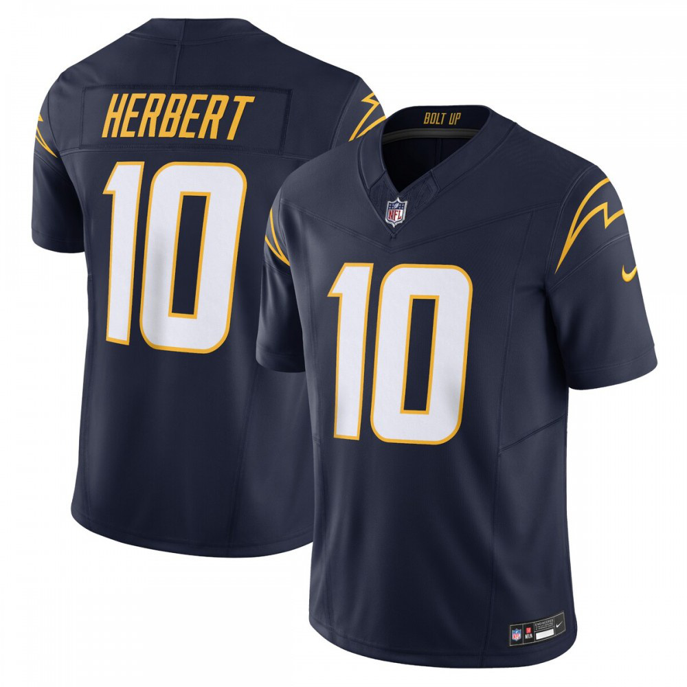 Justin Herbert Los Angeles Chargers Vapor F.U.S.E. Limited Alternate 1 Jersey - Navy