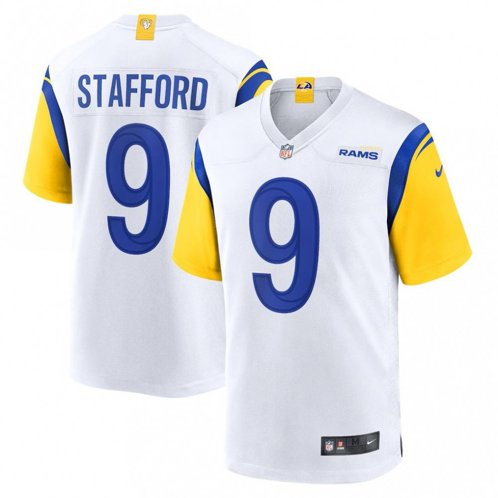 Matthew Stafford Los Angeles Rams Youth Game Jersey - White