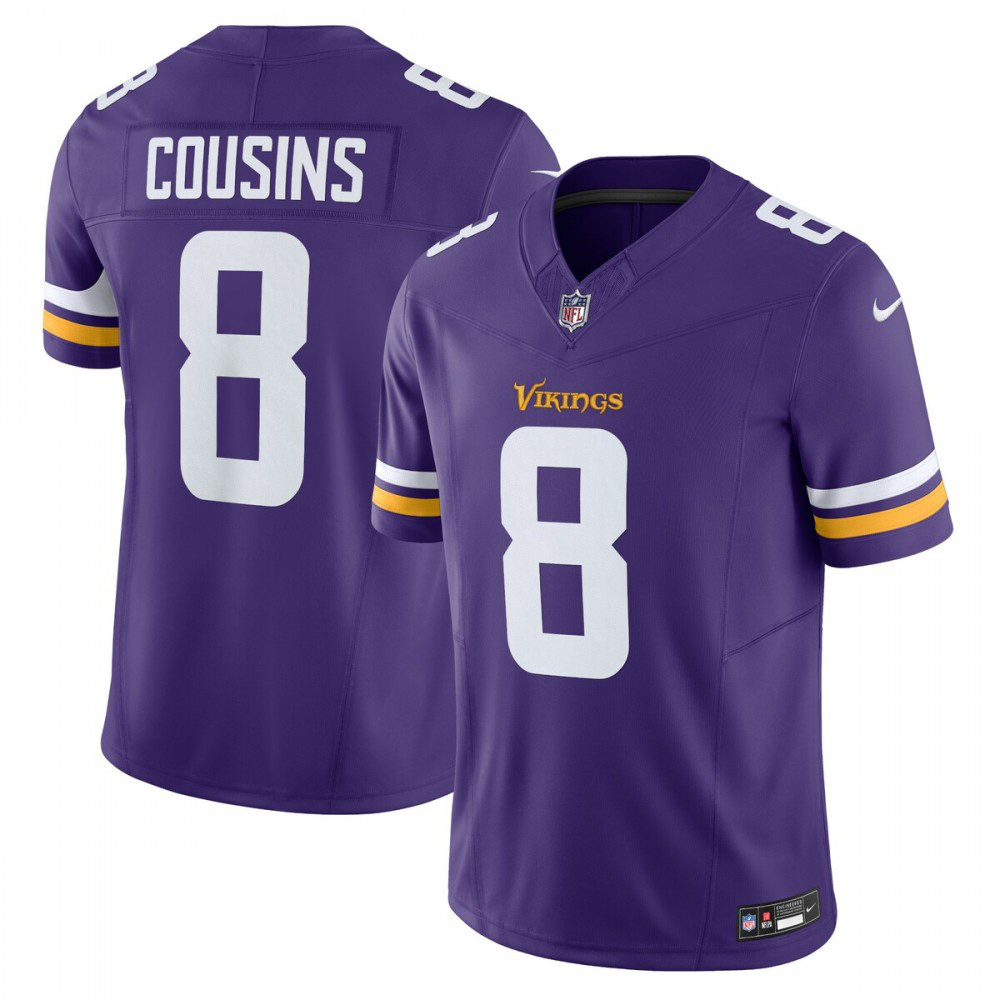 Kirk Cousins Minnesota Vikings Vapor F.U.S.E. Limited Jersey - Purple