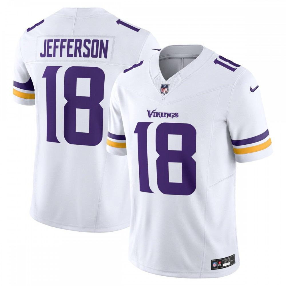 Justin Jefferson Minnesota Vikings Vapor F.U.S.E. Limited Jersey - White