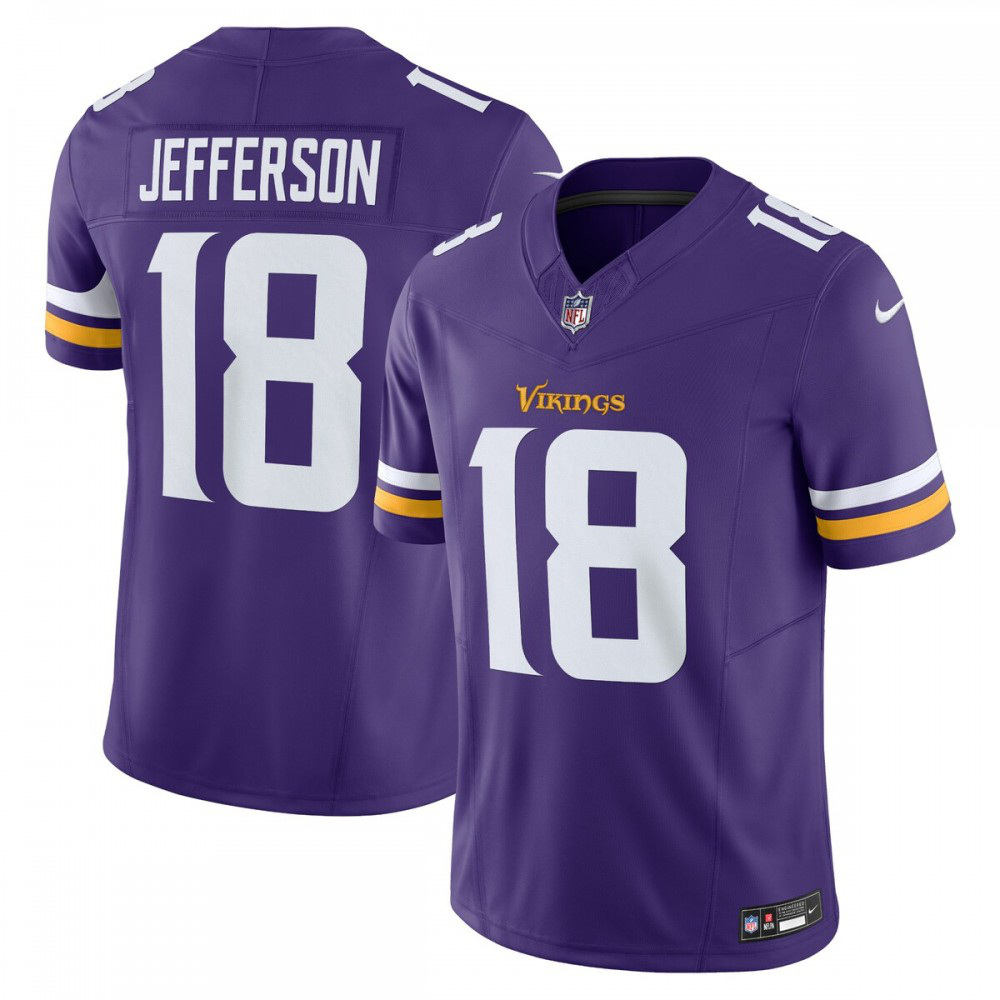 Justin Jefferson Minnesota Vikings Vapor F.U.S.E. Limited Jersey - Purple